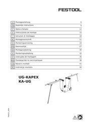 Festool KA-UG Instrucciones De Montaje