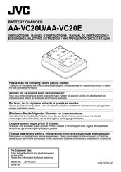 JVC AA-VC20E Manual De Instrucciones