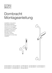 Dornbracht 83 590 809-FF Instrucciones De Montaje