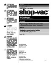 Shop-Vac 85S Serie Manual Del Usuario