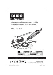 DURO PRO D-SG 163 LCD Manual De Instrucciones Original