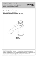 Toto Keane TL211SD Manual De Instrucciones Y Del Propietario