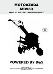 Millasur Trading MB950 Manual De Uso Y Mantenimiento