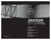 Kicker ZX700.5 Manual Del Propietário