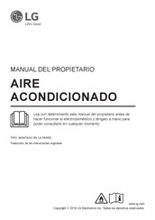 LG A12FT Manual Del Propietário