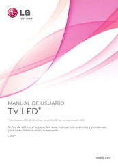 LG LJ62 Serie Manual De Usuario
