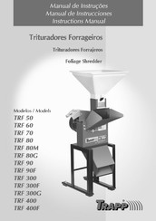 TRAPP TRF 80G Manual De Instrucciones