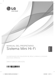 LG CM4321 Manual Del Propietário