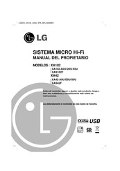 LG XA102-A0U Manual Del Propietário