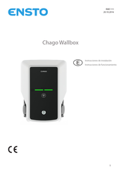 ensto Chago Wallbox Instrucciones De Funcionamiento