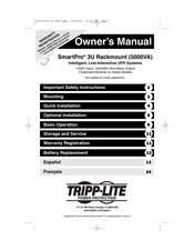 Tripp-Lite SMART5000XFMRXL Manual Del Propietário