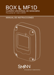 Sminn BOX L MF1D Manual De Instrucciones