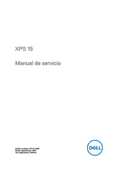 Dell XPS 15-9560 Manual De Servicio