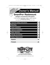 Tripp-Lite SmartPro Manual Del Propietário