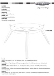 Bon-fire 100305 Manual De Instrucciones