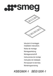 Smeg KSEG90X-1 Instrucciones De Montaje