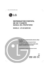 LG LPC-M130X Manual Del Propietário