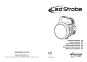 JB Systems Light Led Strobe Manual De Instrucciones