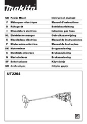 Makita UT2204 Manual De Instrucciones