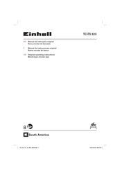 EINHELL TC-TS 820 Manual De Instrucciones Original