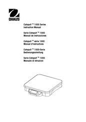 OHAUS Catapult C11P20 Manual De Instrucciones