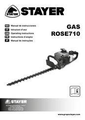 stayer ROSE710 Manual De Instrucciones