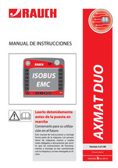 Rauch AXMAT DUO Manual De Instrucciones