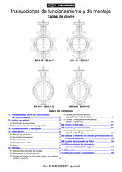 ARMATUREN BR 015-ZIVA-G Instrucciones De Funcionamiento Y De Montaje