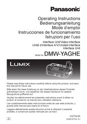 Panasonic DMW-YAGHE Instrucciones De Funcionamiento