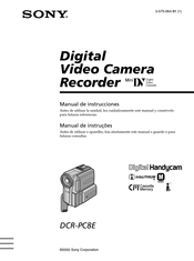 Sony DCR-PC8E Manual De Instrucciones