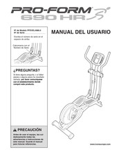 Pro-Form 690 HR Manual Del Usuario