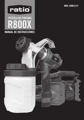 Ratio R800X Manual De Instrucciones