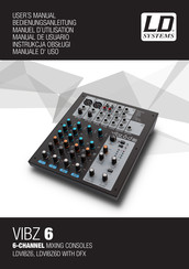 LD Systems LDVIBZ6 Manual De Usuario