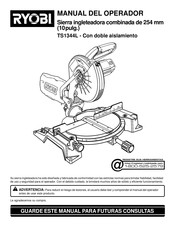 Ryobi TS1344L Manual Del Operador