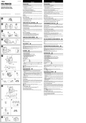 Aiwa HS-RM439 Manual De Instrucciones