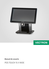 Vectron POS Touch 15 II PCT Manual De Usuario