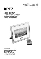 Velleman DPF7 Manual Del Usuario