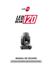 Lite Tek LED BEAM 120 Manual De Usuario