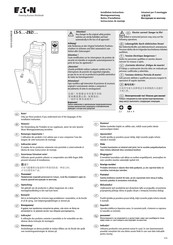 Eaton LS-S ZBZ Serie Instrucciones De Montaje