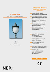 NERI LIGHT 500 Manual De Instrucciones