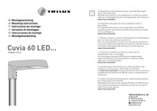 Trilux Cuvia 60 LED Serie Instrucciones De Montaje