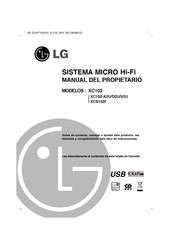 LG XC102 Serie Manual Del Propietário