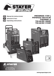 STAYER WELDING PROGRESS 1700L Manual De Instrucciones