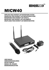 HQ-Power MICW40 Manual Del Usuario