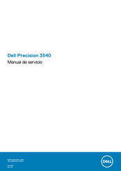 Dell Precision 3540 Manual De Servicio