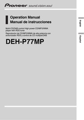 Pioneer DEH-P77MP Manual De Instrucciones