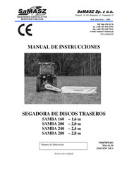 SaMASZ SAMBA 280 Manual De Instrucciones