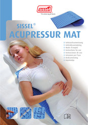 Sissel ACUPRESSUR MAT Instrucciones De Uso