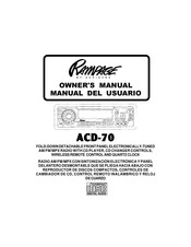 Audiovox Rampage ACD-70 Manual Del Usuario