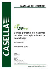 Casella Vapex Manual De Usuario